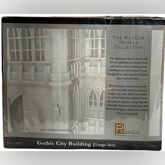 New Sealed Hobby Gothic City Building Lg Set Museum Models Collections - Picture 2 of 6
